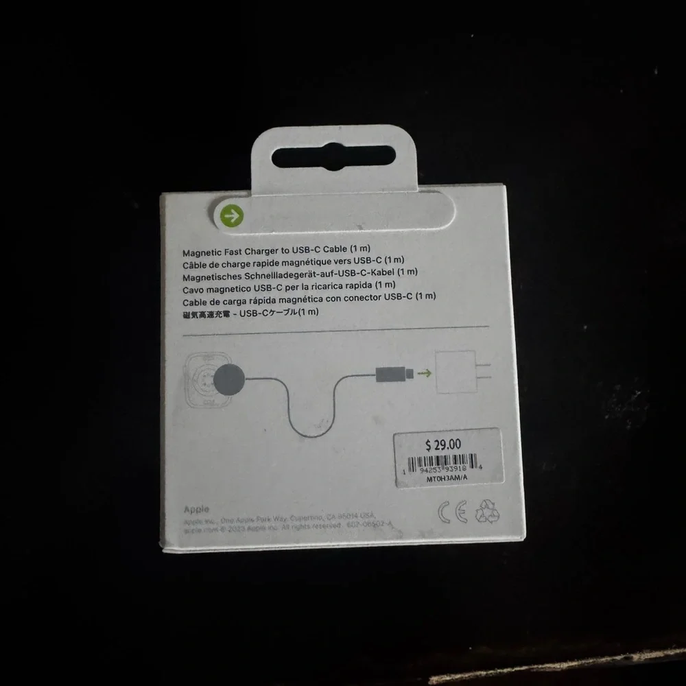 Apple Watch Magnetic Charger USB-C - Gray